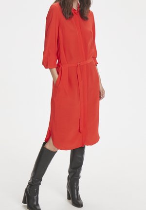 Robe chemise - red