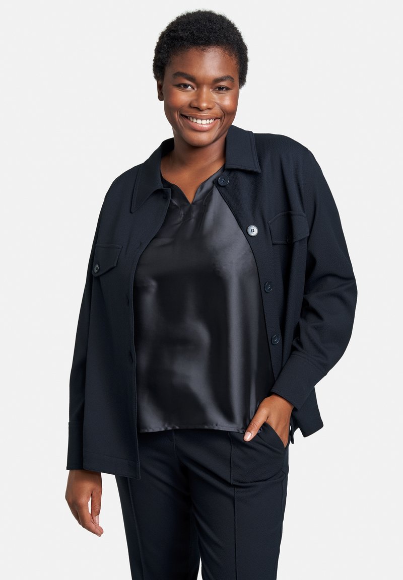 Samoon Leichte Jacke - navy/dunkelblau - Zalando.de