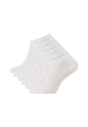 PACK 6 - Trainer socks - weiss