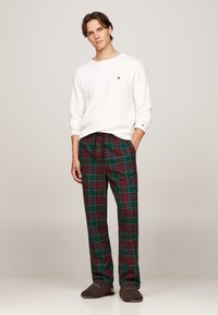 Tommy Hilfiger WARM CURLY - Slippers - dark coffee