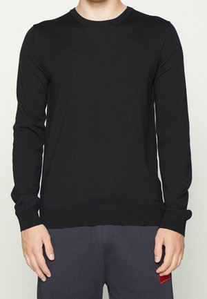 Strickpullover - black