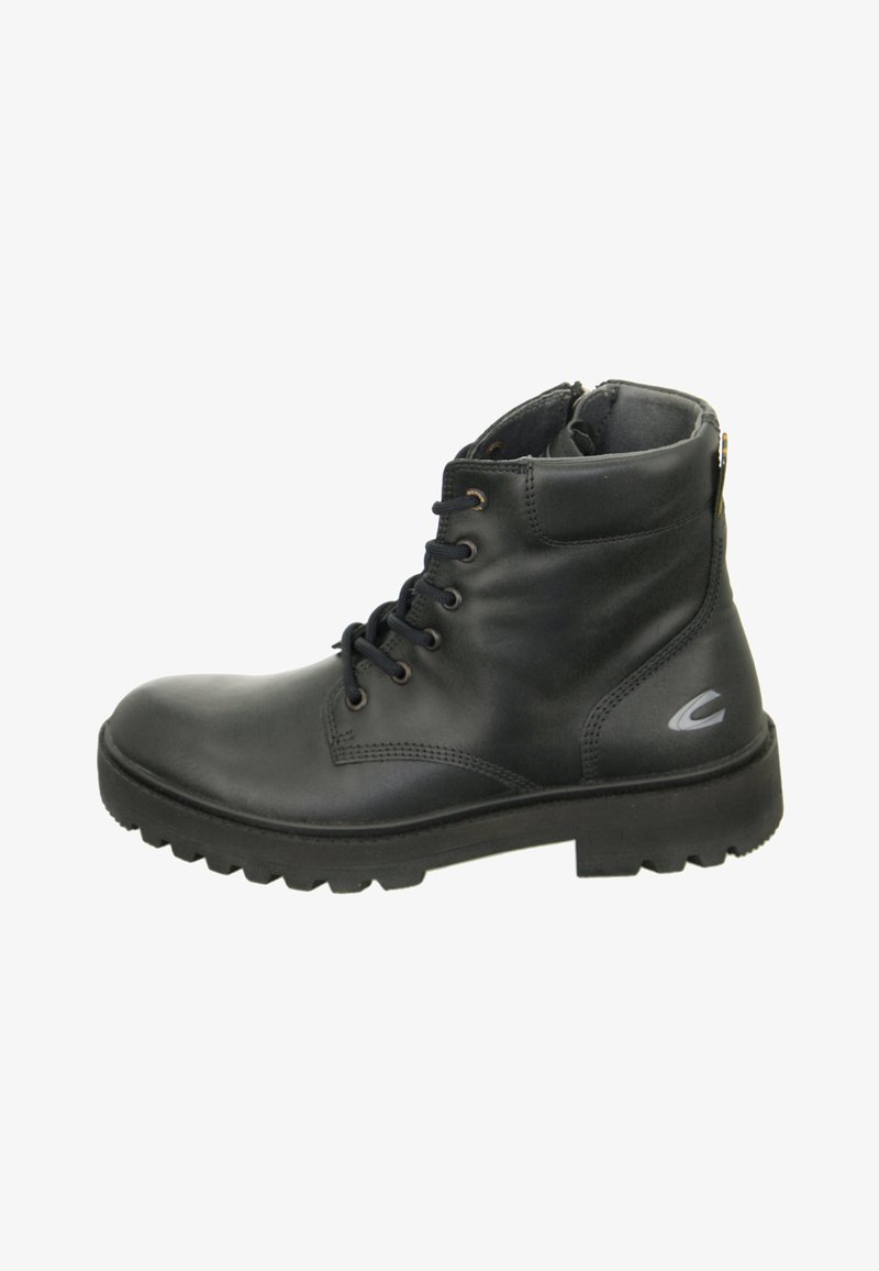 camel active Lace-up ankle boots - black