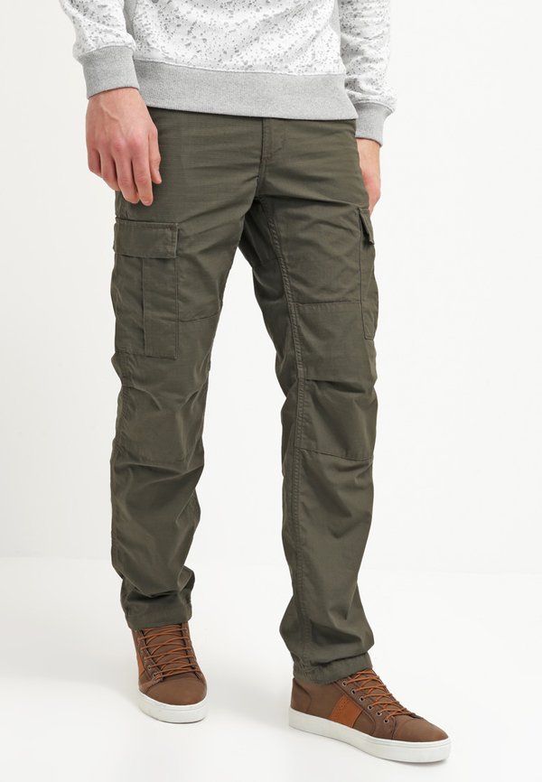 AVIATION PANT COLUMBIA - Cargo trousers - cypress rinsed