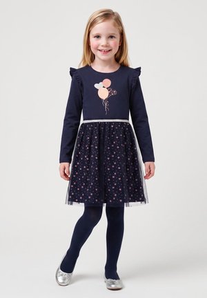 Blue Seven, BLUE SEVEN KLEID MIT TÜLLROCK. - Cocktailjurk -  nachtblau
