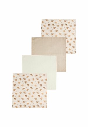 4 PACK - REGULAR FIT - Mušelínová prikrývka - neutral hamish the cow