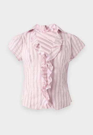 Hollister Co., RUFFLE FLYAWAY - Cămașă - light pink