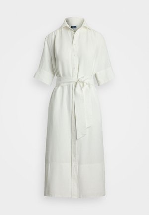 Polo Ralph Lauren SHORT SLEEVE DAY DRESS - Blusenkleid - white