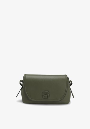 BOSS, ANETT FLAP CROSSBODY - Schoudertas - dark green eight