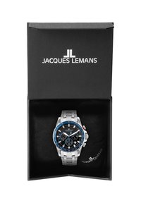 Jacques Lemans LIVERPOOL - Cronografo - steel black blue