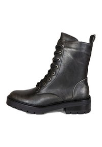 Bata - Enkellaarsjes met plateauzool - argento Miniatuurafbeelding 1