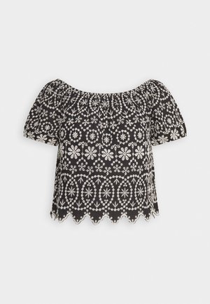 Bluse - black