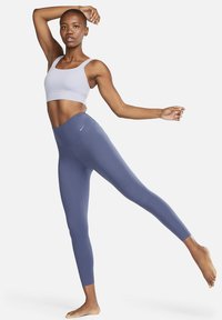 Nike Performance ZENVY HR 7/8 TGHT - Legíny - diffused blue black