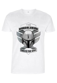Star Wars STAR WARS THE MANDALORIAN MANDO HELMET LITE - T-shirt z nadrukiem
