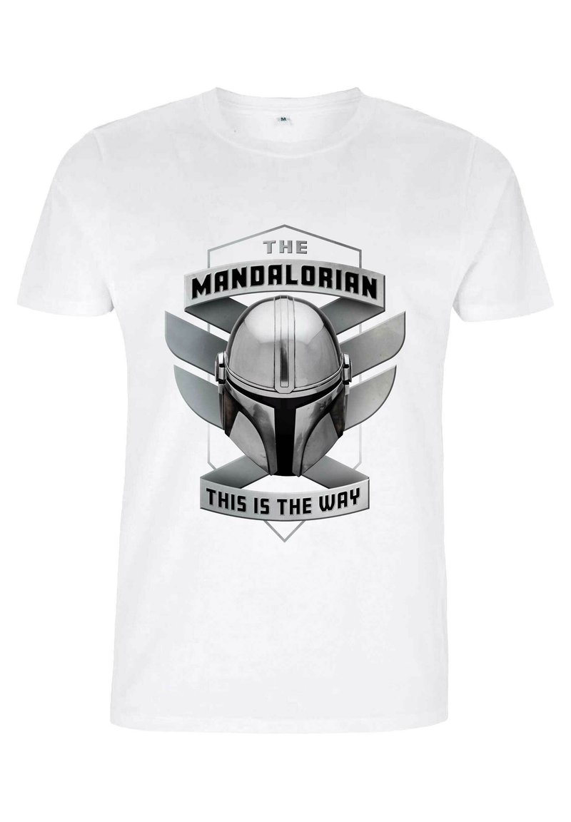Star Wars STAR WARS THE MANDALORIAN MANDO HELMET LITE - T-shirt z nadrukiem