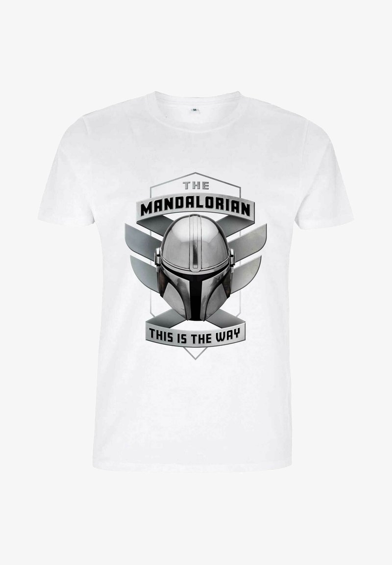 Star Wars STAR WARS THE MANDALORIAN MANDO HELMET LITE - T-shirt z nadrukiem