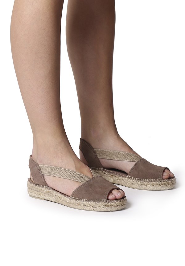 ELLA - Keilsandalette - taupe