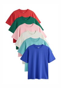 Non selezionato, ecru   blue  red  pink  green  teal green