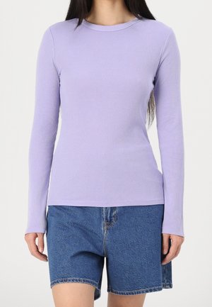 Camiseta de manga larga - purple