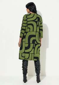 Ulla Popken GEOMETRIC - Denní šaty - ebony