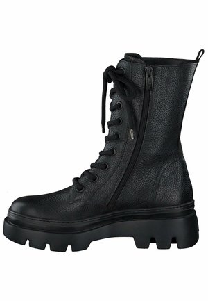 Botas con cordones - black