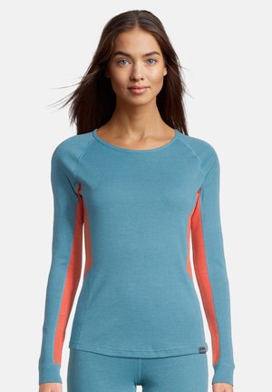 Unterhemd/-shirt - türkis blau