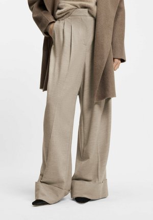 TANIADA - Trousers - open brown