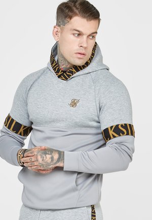 Mikina s kapucí - grey marl