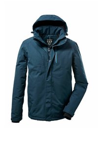 Killtec MIT ABZIPPBARER KAPUZE - Outdoorjacke - dunkelpetrol