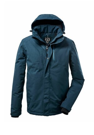 MIT ABZIPPBARER KAPUZE - Outdoorjacke - dunkelpetrol