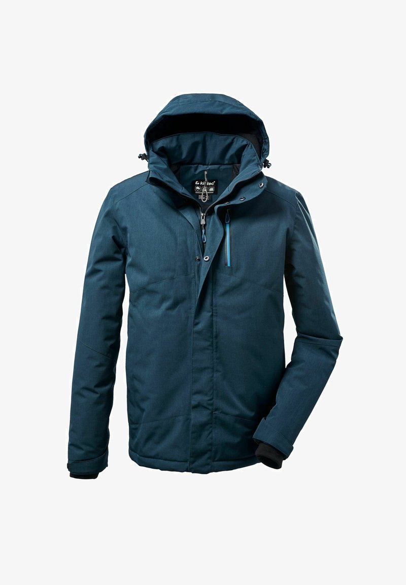 Killtec MIT ABZIPPBARER KAPUZE - Outdoorjacke - dunkelpetrol