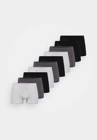 Unselected, dark grey/grey/black