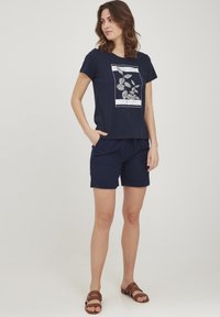 Fransa FRALSUMMER - Šorti - navy blazer