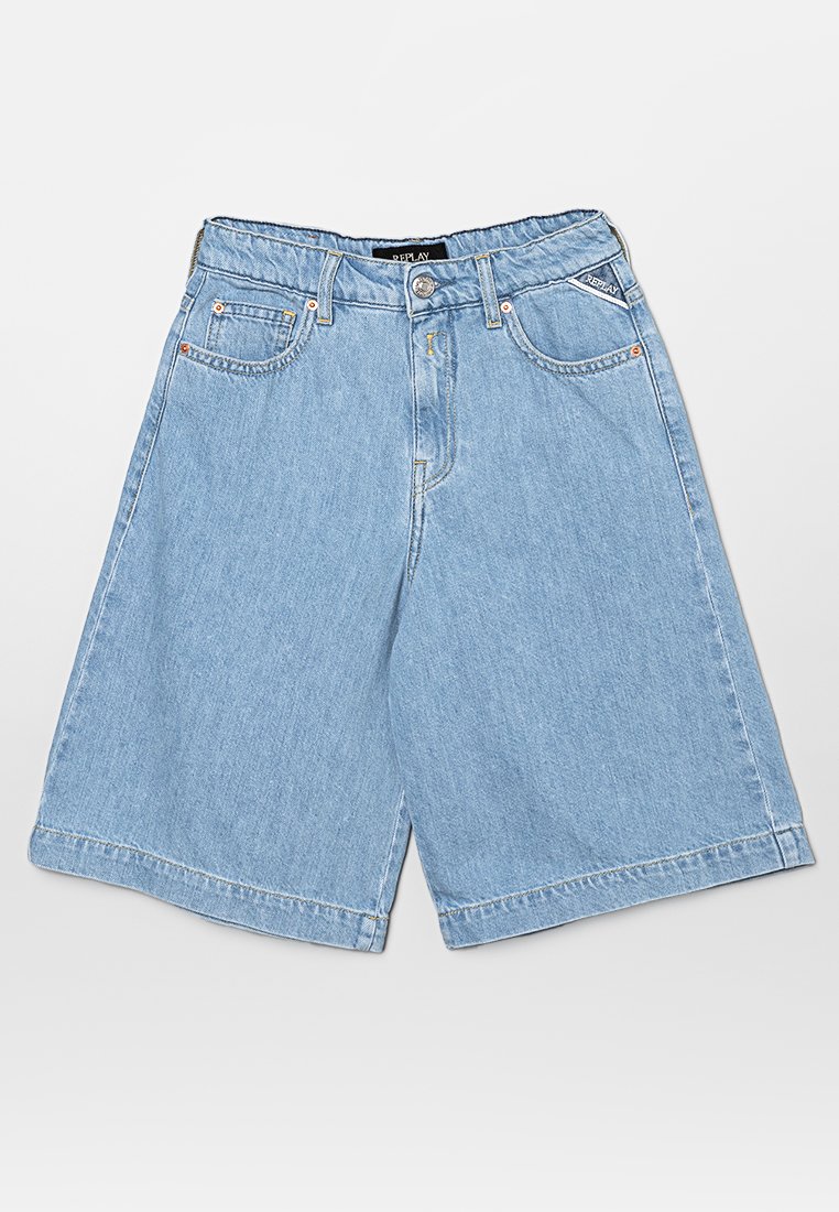Replay Jeansshort lichtblauw Replay Jeansshort lichtblauw