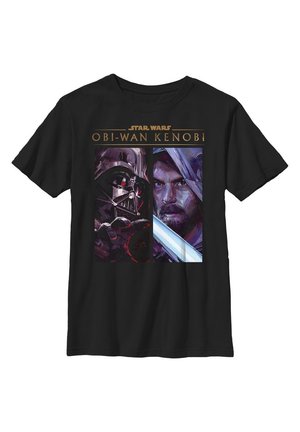 OBI-WAN KENOBI PANELS - T-Shirt print - black