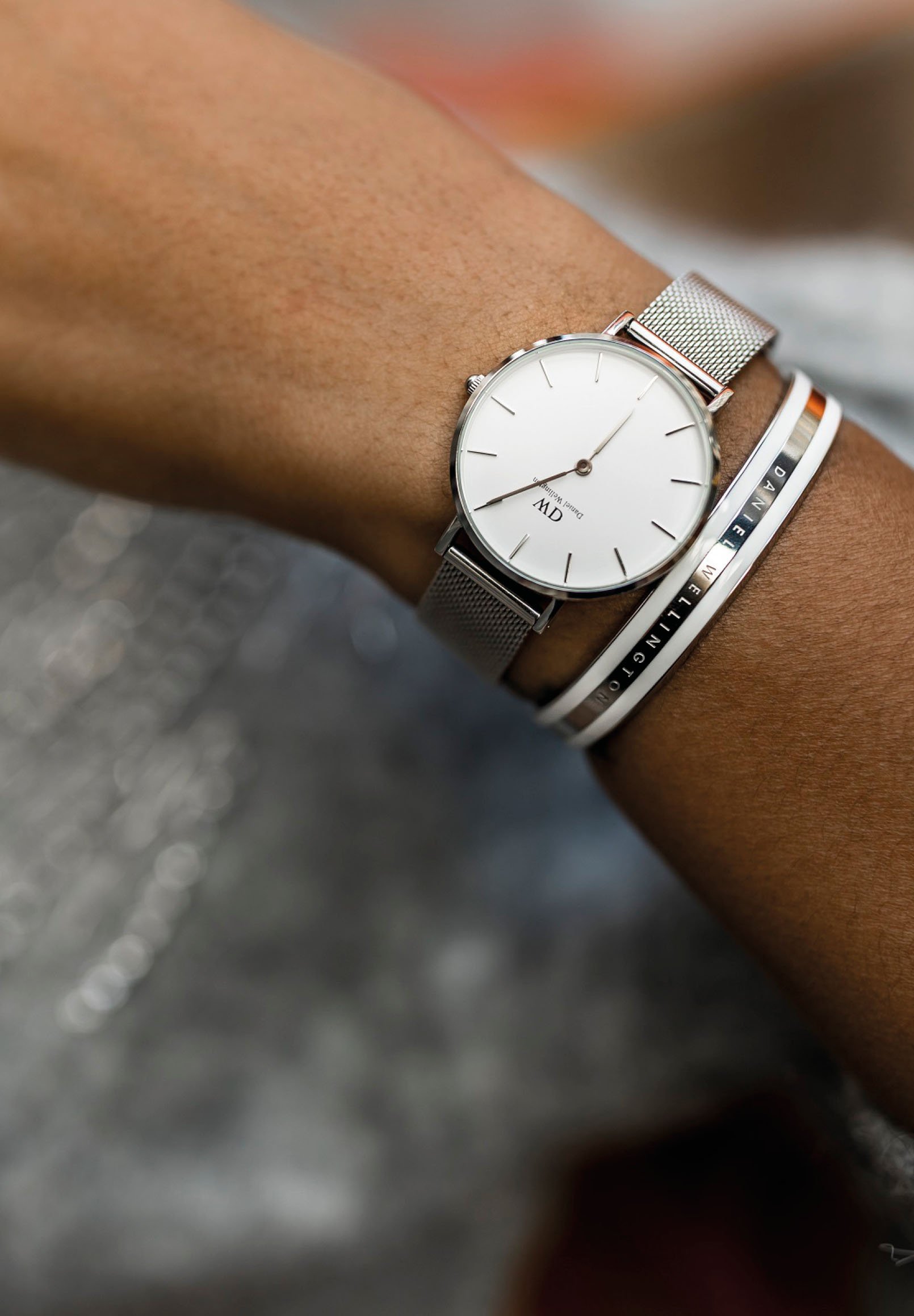 Silver Bracelet Daniel Wellington Classic Bracelet White Daniel 