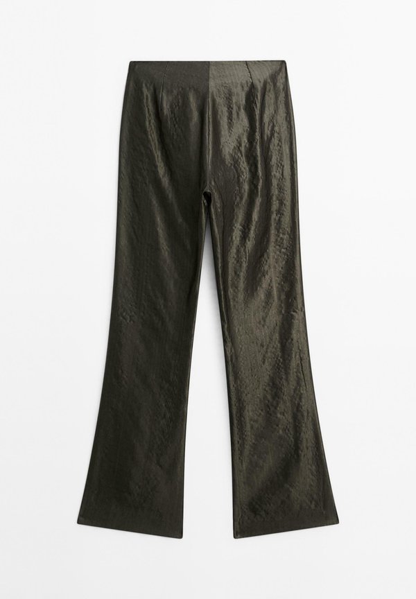 MID-RISE FLARED - Trousers3
