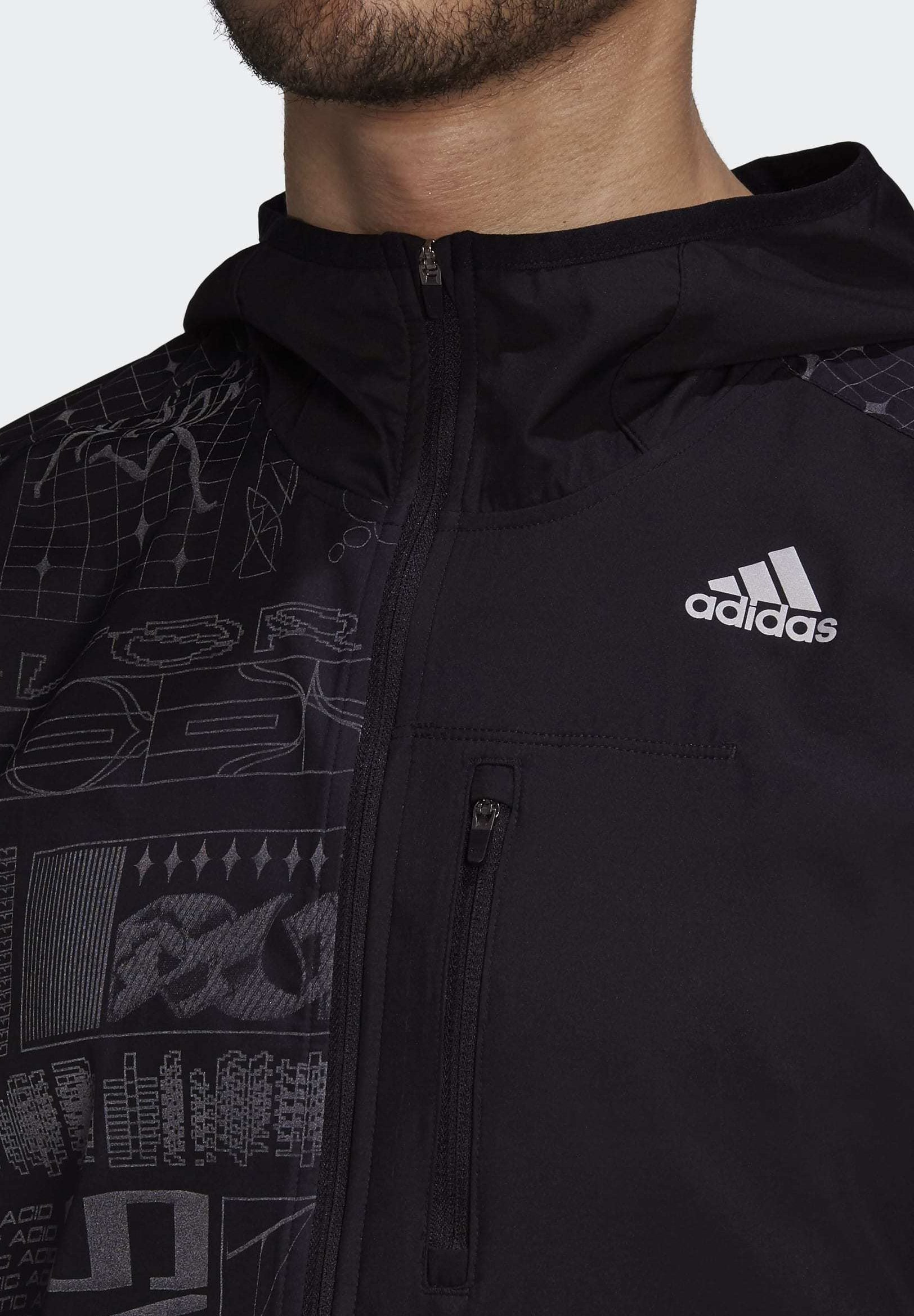 reflective jacket adidas