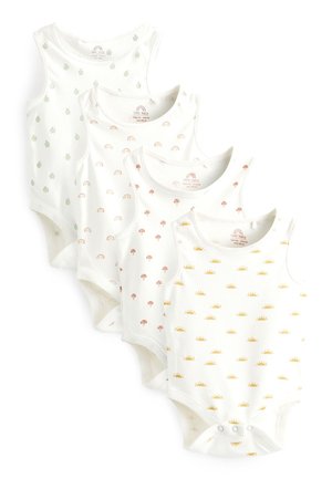 4 PACK UNISEX - Body - cream rainbow print