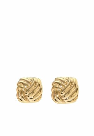 Earrings - gold coloured