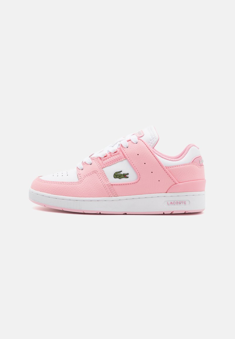 Lacoste COURT CAGE 224 - Sapatilhas - light pink/white