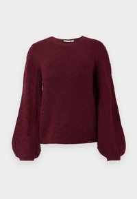 VIKARAM O NECK PULLOVER - Trui - burgundy