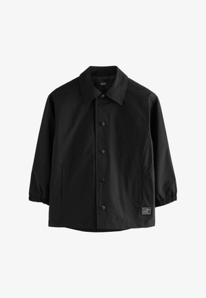 Next, REGULAR FIT - POPPER - Camicia - black