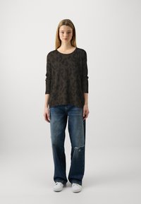 ONLY ONLELCOS AOP JRS NOOS - Longsleeve - grape leaf/black