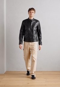 Strellson PIERS - Leather jacket - black