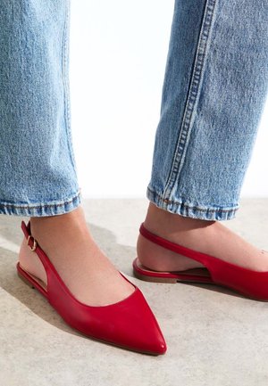 New Look, Ballerines à brides arrière - red