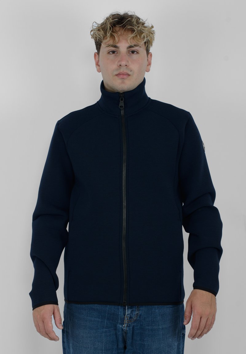 Colmar Felpa con zip - blu