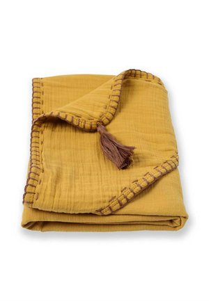 Cigit Muslin  - Vannirätik - mustard yellow