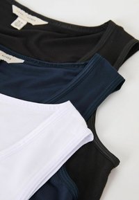 Love & Roses REGULAR FIT - SCOOP NECK - Top - black white and navy x3