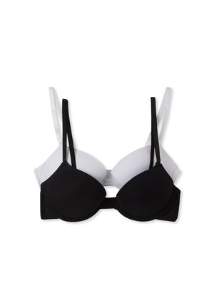 2 PACK - Reggiseno push-up - 1x White, 1x Black