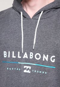 Billabong Felpa con cappuccio - mottled dark grey